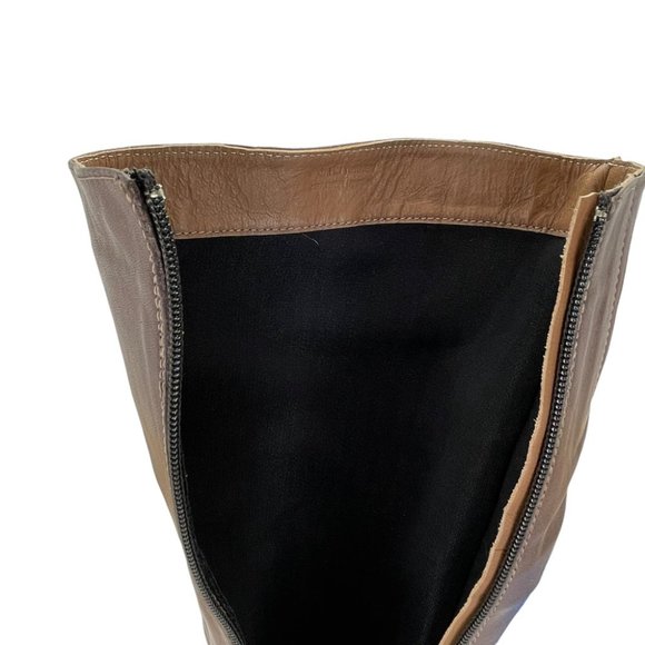 NEW Bueno Footwear Curious Brown Leather Womens Boots Size EU38 US 8M - Picture 9 of 12